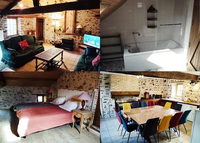 La Longere Du Plessis Mornay, 30 Min Du Puy Du Fo, Wifi, Parking, Jardin *